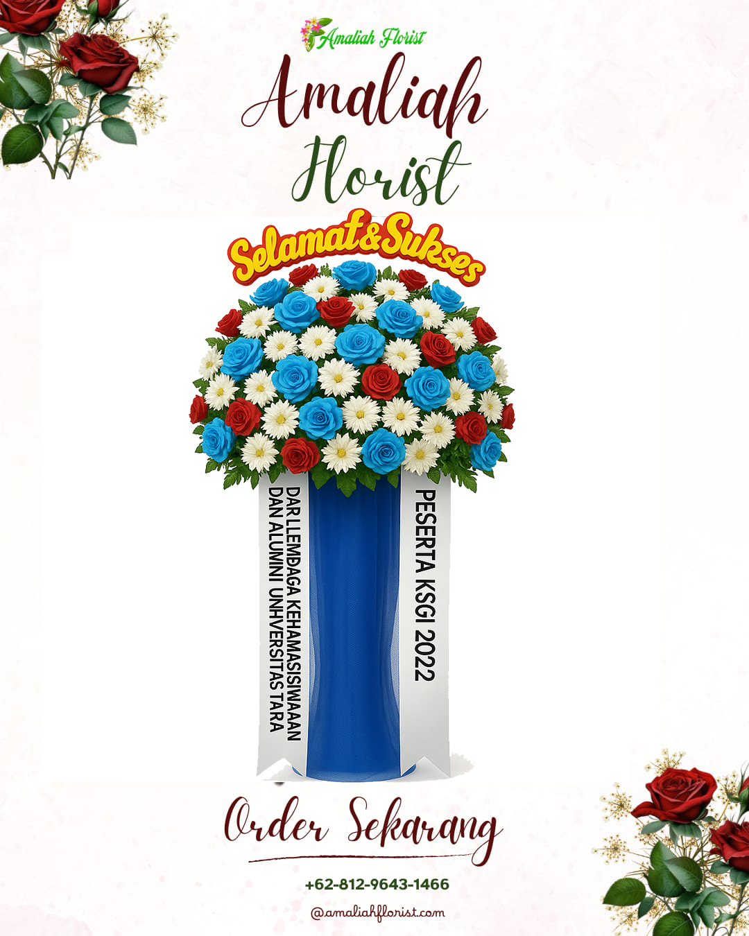 Standing Flowers Cempaka Putih